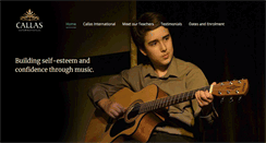 Desktop Screenshot of callasinternational.com